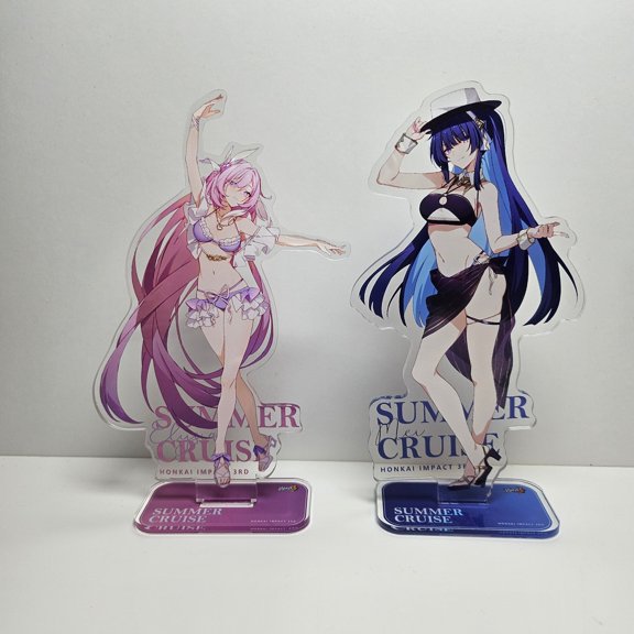 PRE - ORDER Enchanting Acrylic Standee, Honkai Impact 3, Acrylic Standee, game, Raiden Mei, Elysia (1 standee_15cm)