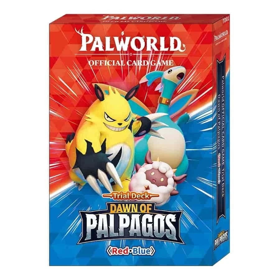 Palworld TCG: Dawn of Palpagos Red / Blue Trial Deck