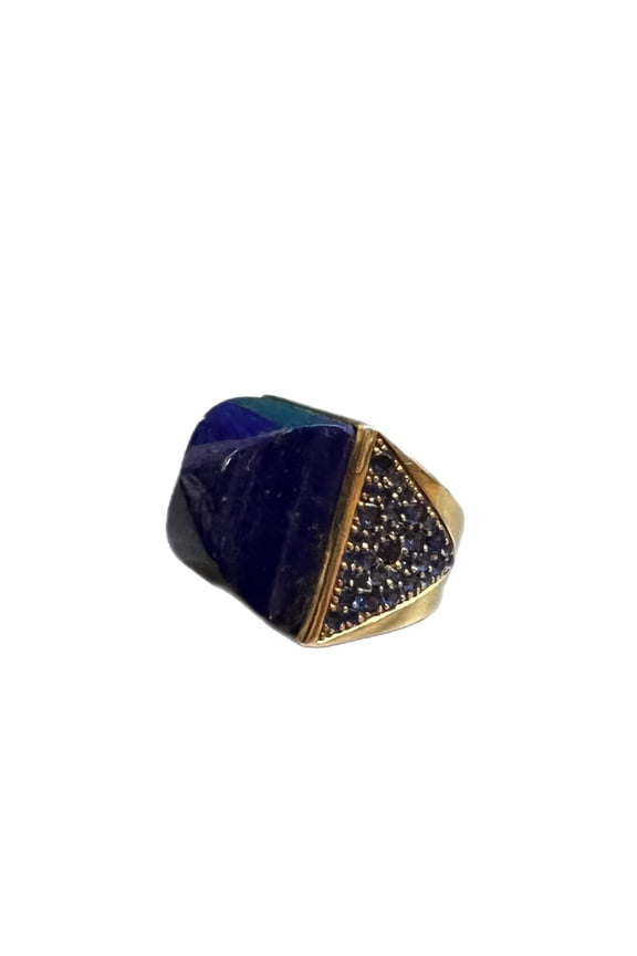 Pre-Owned Elizabeth and James Pyramid Ring
