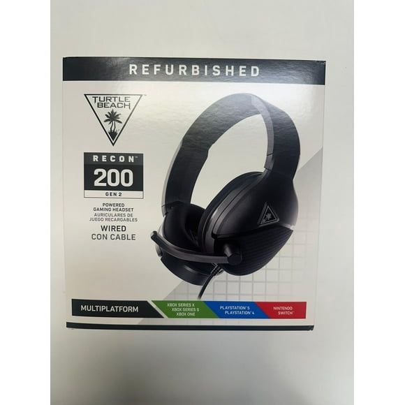 TURTLE BEACH RECON 200 GEN 2 - WIRED - BLACK