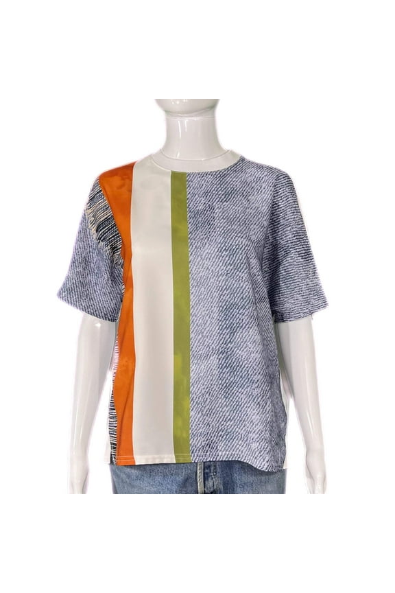 Pre-Owned Topshop Crew Neck Blouse