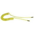 thumbnail image 1 of Coilhose 25Ft Reusable Rigid And Swivel Fittings Flexeel Coil, 1/4In Npt, Yellow, 1 of 2