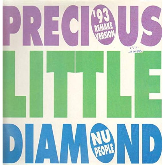 NU PEOPLE PRECIOUS LITTLE DIAMONDS (Vinyl Record)