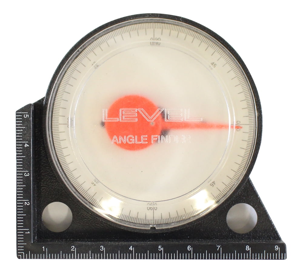 PRECISE 3" (7.6 cm) Dial Gauge Angle Finder Metric Calibrated Right