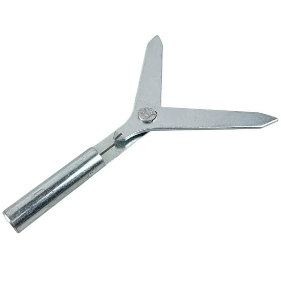 PRECISE 4" (10.2 cm) Round Bar Center Finder | Steel Construction | Self-Adjusting | Etched Center Marker