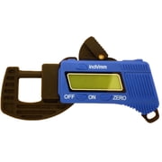 PRECISE Carbon Fiber Composite Digital Caliper & Thickness Gauge | 0-12mm/0.5" 12.7 mm Range | LCD Display | Ideal for Paper, Jewelry, Leather Measurements