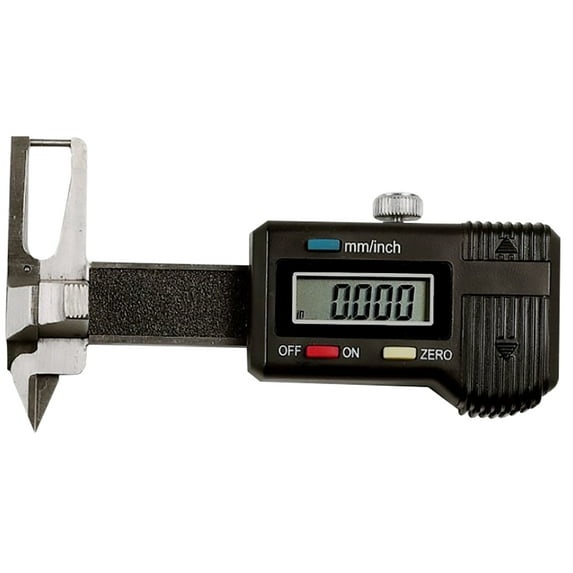 PRECISE Electronic Digital Jewelry Micrometer Caliper | Dual Jaws | 0-25mm/0-1" Range | Easy Metric/Inch Switch | LCD Display | Custom Padded Box |