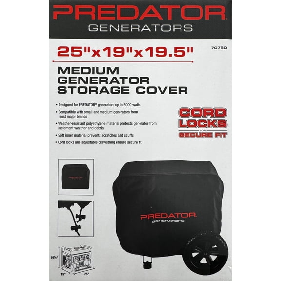 PREDATOR Generator Storage Cover, Medium