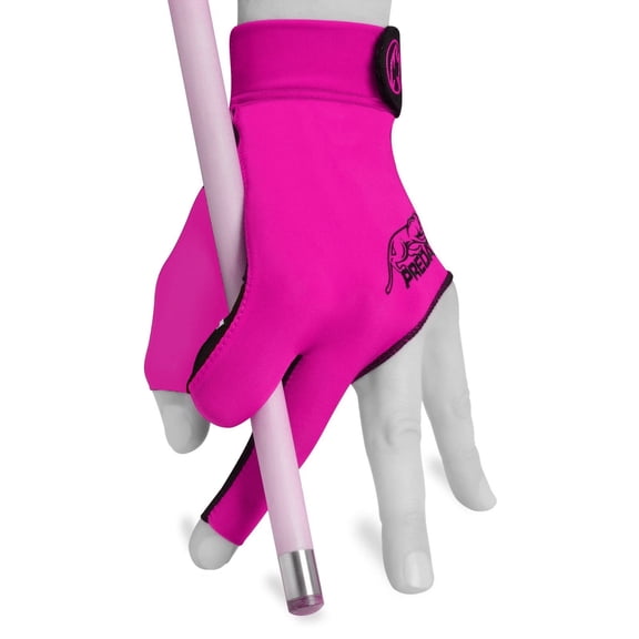 PREDATOR Second Skin Billiard Pool Cue GLOVE for Left Hand - Pink - L/XL