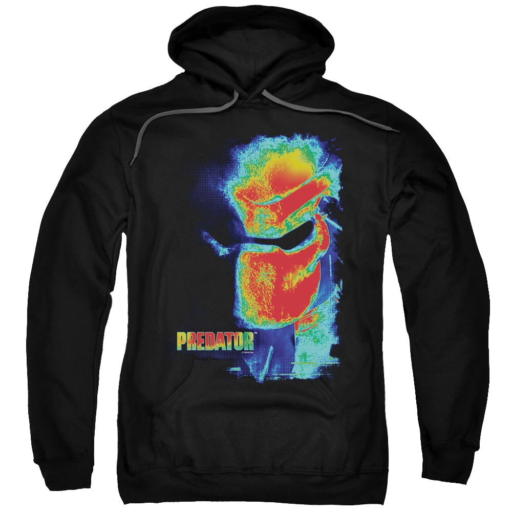 PREDATOR/THERMAL VISION-ADULT PULL-OVER HOODIE-BLACK-SM - Walmart.com