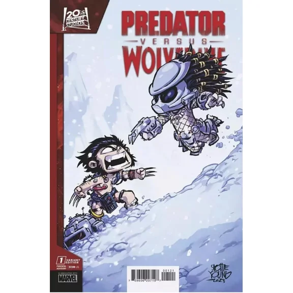 PREDATOR VS WOLVERINE #1 SKOTTIE YOUNG