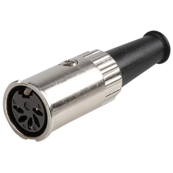 PREHKEYTEC - 3 Pin DIN Socket, Locking