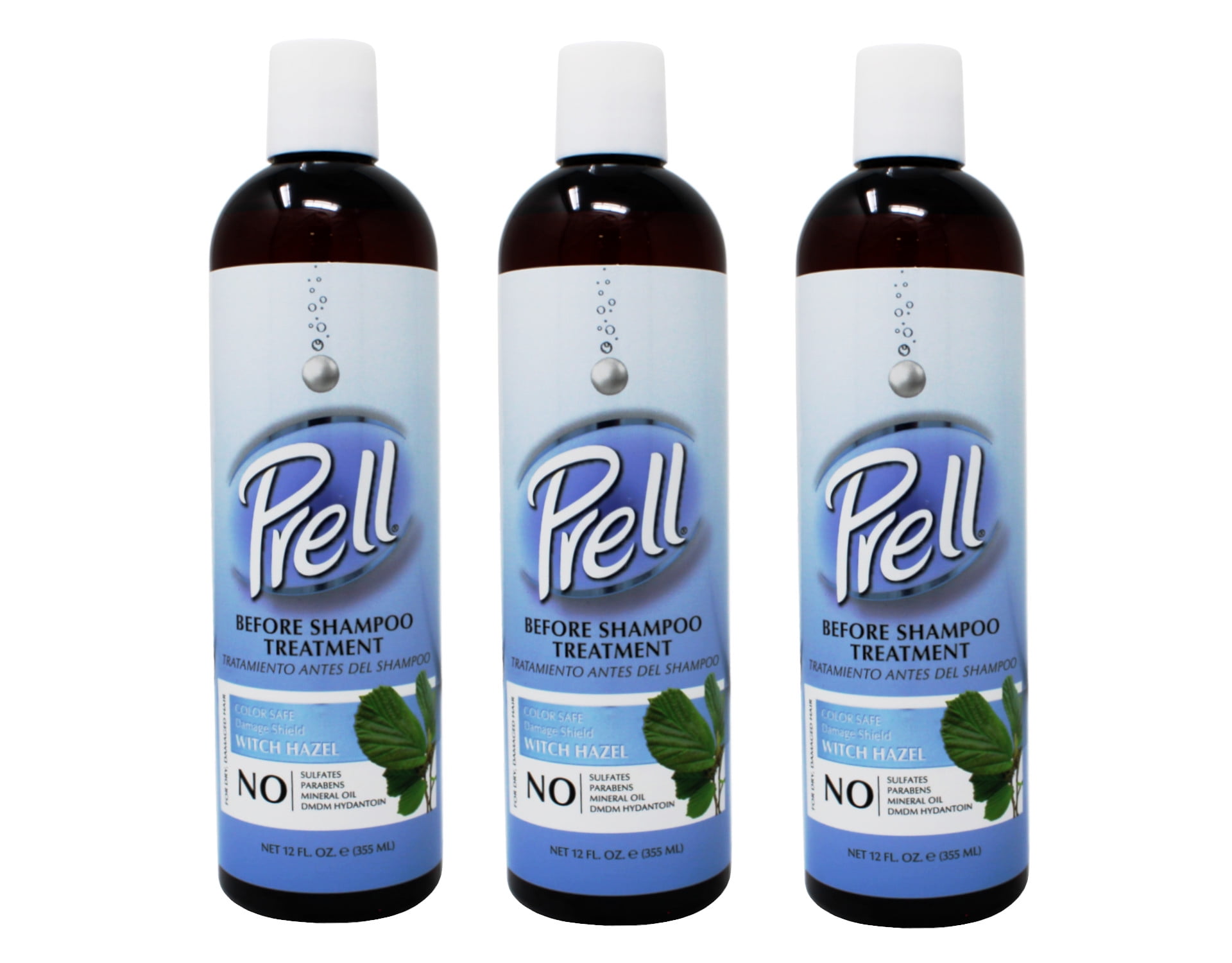 PRELL Before Shampoo Treatment for Dry, Damaged Hair, Color Safe