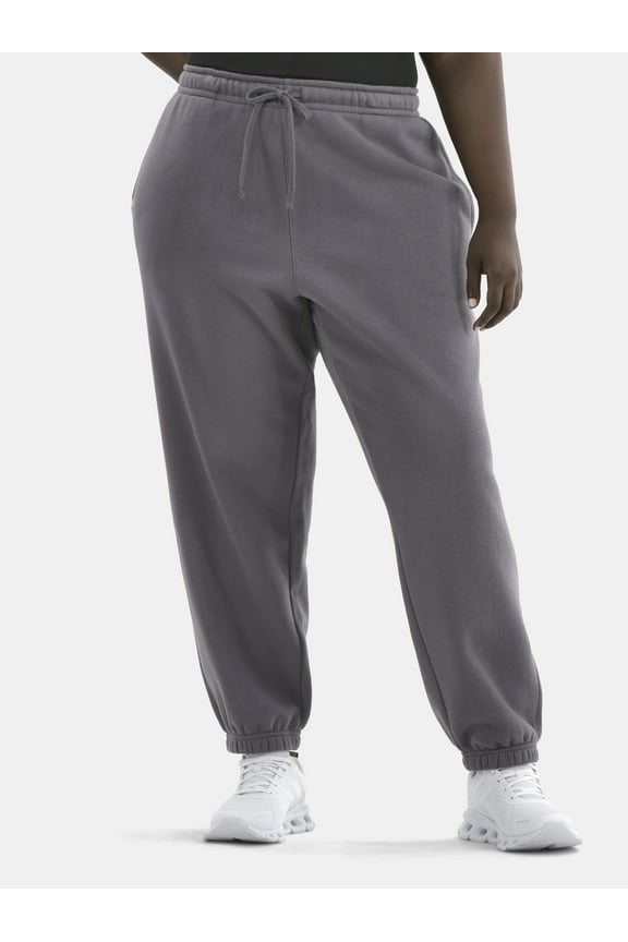Women's and Women's Plus Fleece Jogger Sweatpants, Sizes XS-4X