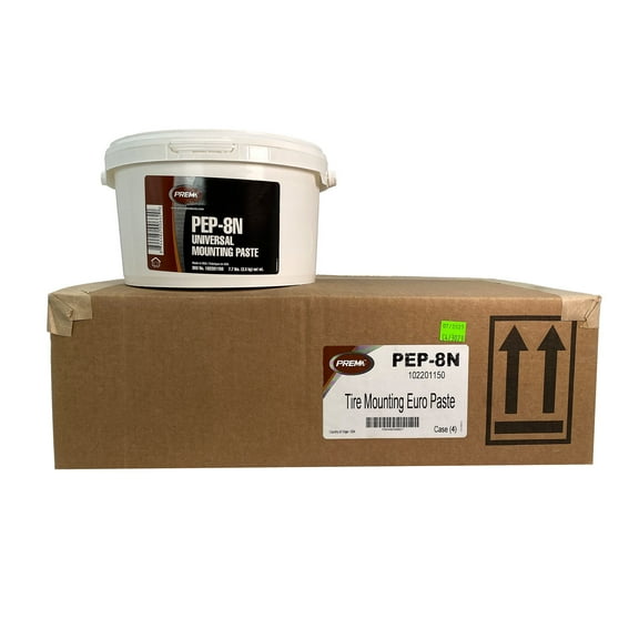 PREMA PEP-8N Universal Tire Mounting Paste - 7.7lb Low Profile Pail - Box of 4