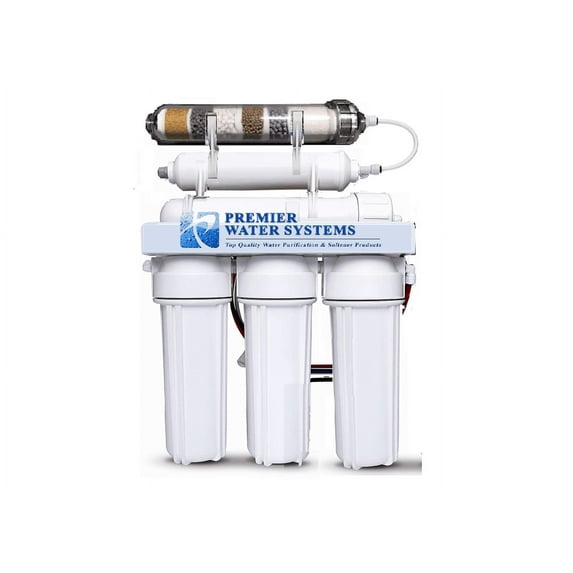 PREMIER 6 Stage Alkaline pH plus & ORP negative 100 GPD Reverse Osmosis Water Filtration System