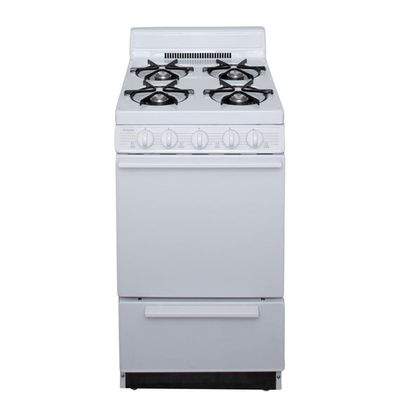 PREMIER BAK100OP  20" FREE STANDING GAS RANGE White