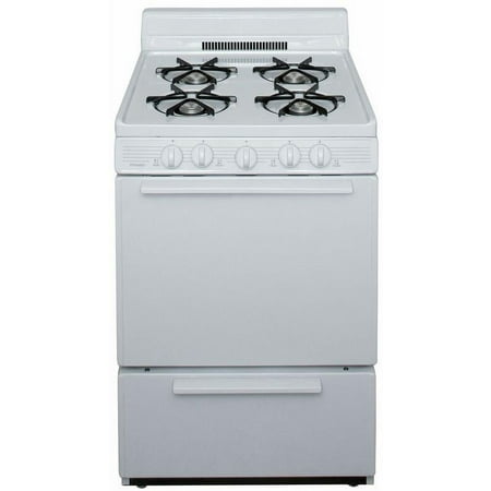 Premier - 24" Freestanding Gas Range - White
