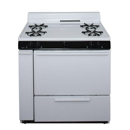 Premier - 36" Freestanding Gas Range - White