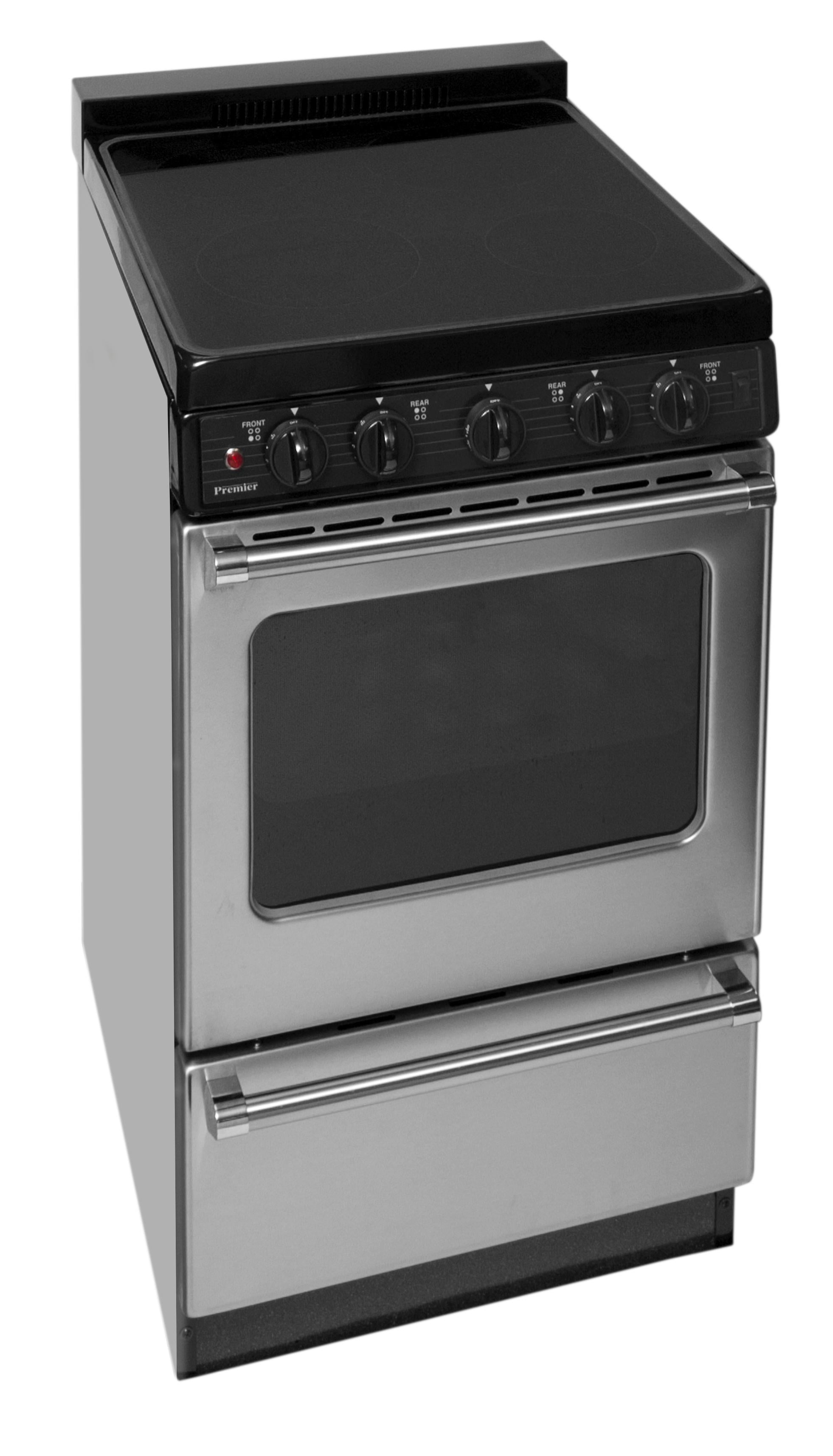 PREMIER EAS7X0BP  FREESTANDING SMOOTHTOP ELECTRIC RANGE Stainless Steel