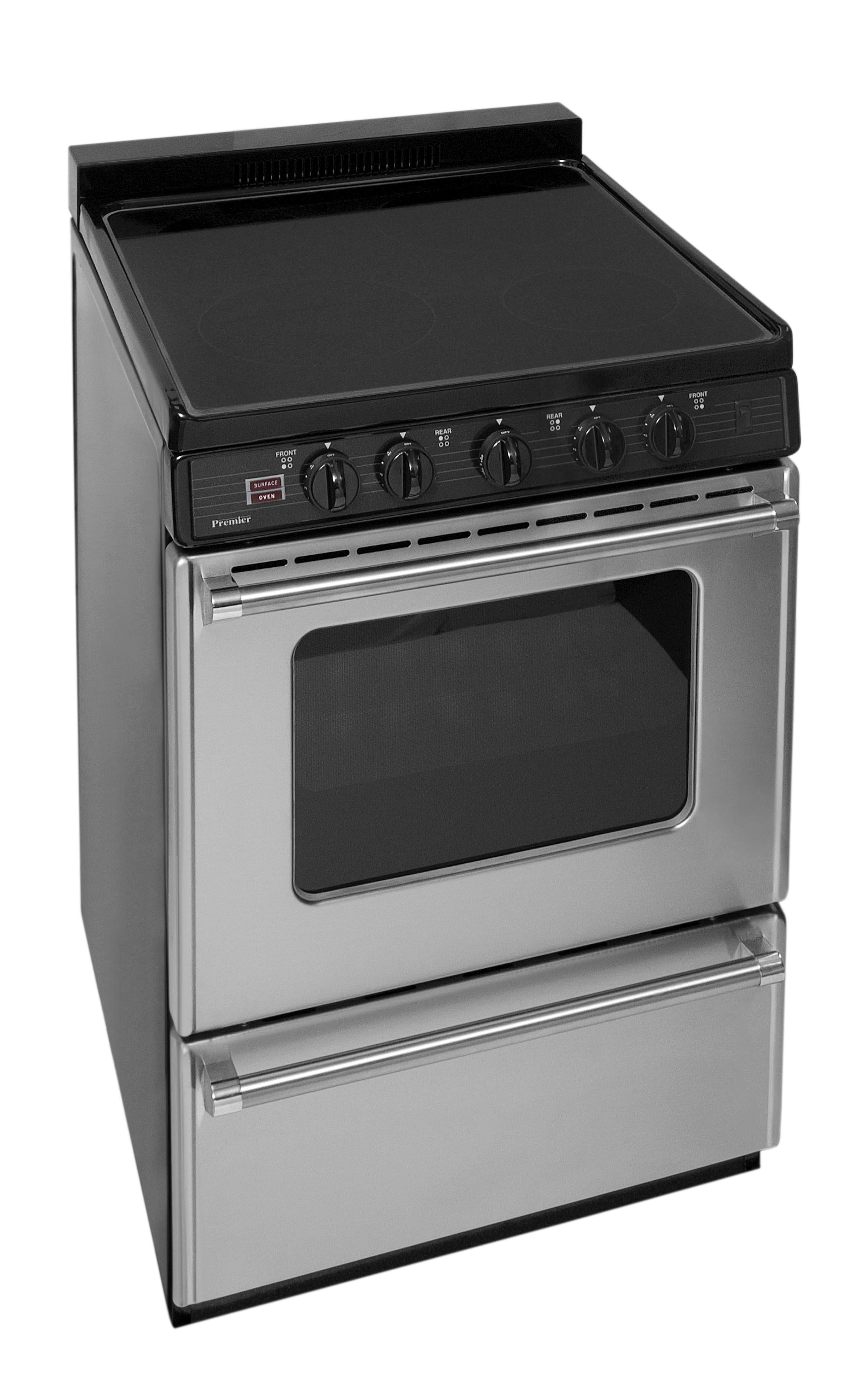 PREMIER ECS7X0BP freestanding smoothtop electric range