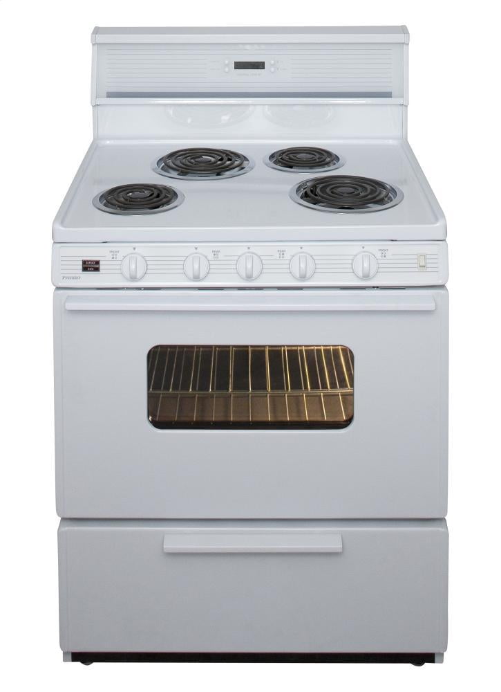 PREMIER EDK240OP 30" freestanding coil electric range