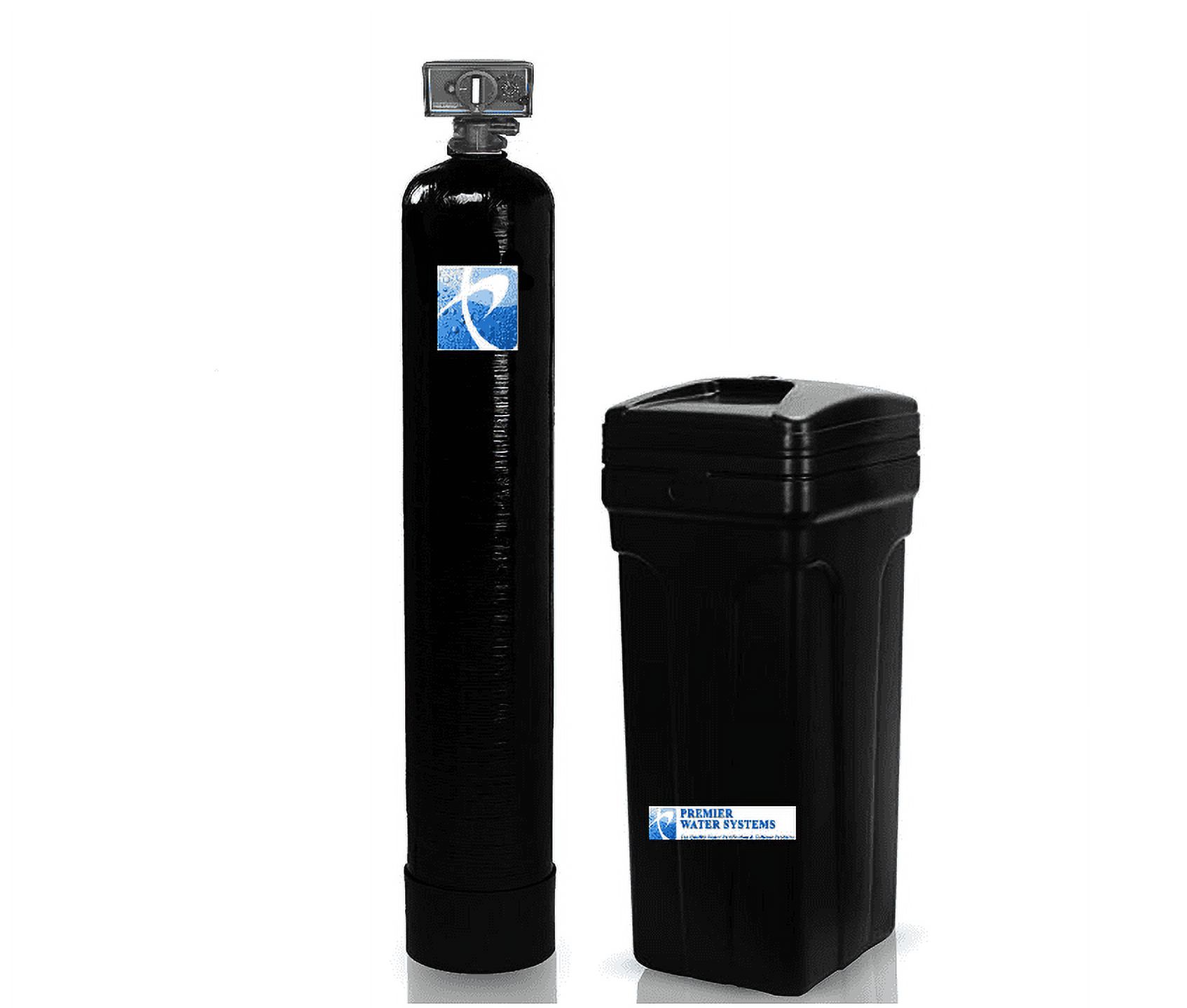PREMIER FLECK 5600 Whole House Water Softener System | 1.0 cu ft 32,000 Grain (9"x48") 1-3 Person Home - image 1 of 5