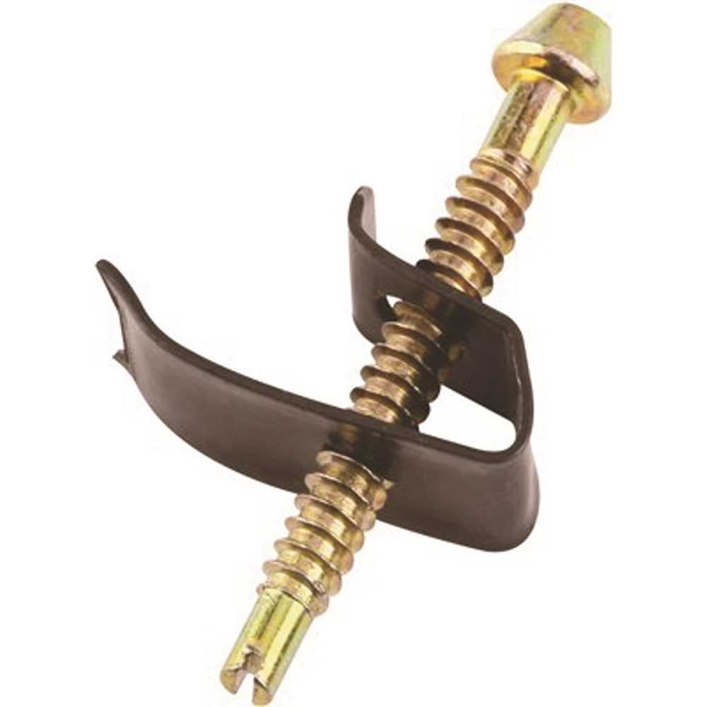 Nickel Top Mount Sink Installation Clips with Screws, Pack of 8