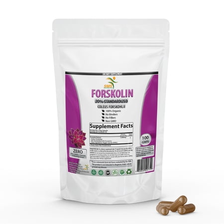 PREMIUM 100% Pure Forskolin For Weight Loss Maximum Strength Men & Women 100 Cap