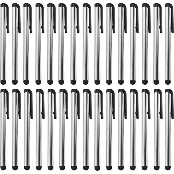 PREMIUM 30 Pack Stylus Compatible with Samsung Galaxy Note 10+ 5G Short Slim Touch Medium Tip Pen for All Capacitive Touch Medium Tip Screens
