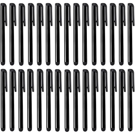 PREMIUM 30 Pack Stylus Compatible with Vivo iQOO Neo9 Pro Short Slim Touch Medium Tip Pen for All Capacitive Touch Medium Tip Screens