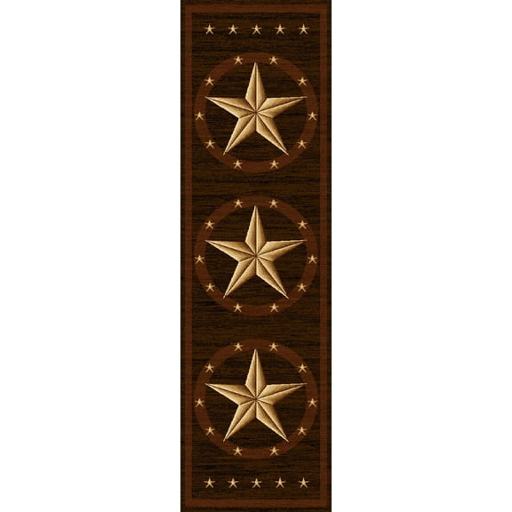 PREMIUM 3D Hand Carved Modern 2x7 2x8 Runner Rug Contemporary 1806 Chocolate Brown