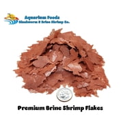 PREMIUM BRINE SHRIMP FLAKE FOOD! - PERFECT FOR ALL TROPICAL AND MARINE FISH! AFI...4oz