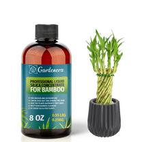 ⭐ PREMIUM Bioavailable Silica Fertilizer for Bamboo – 8oz – Ideal for Hydroponics & Soil – Healthier Plants with Strong Stalks - CONCENTRATE