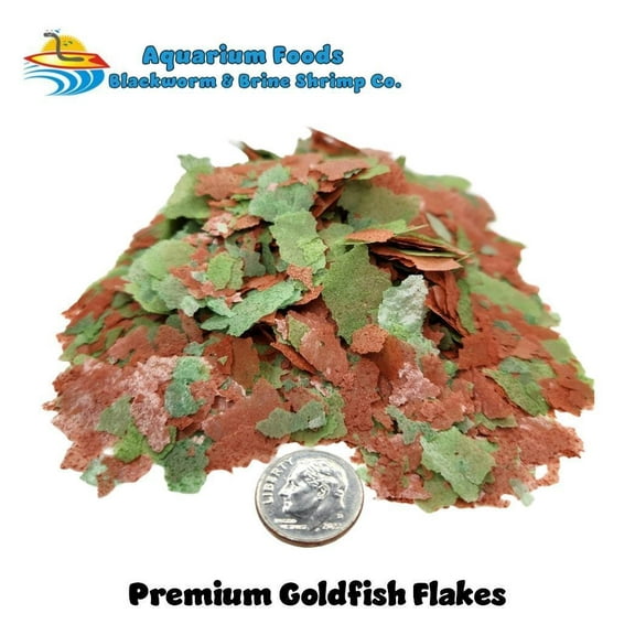 PREMIUM GOLDFISH FLAKE FOOD!! - TOP SHELF - PERFECT FOR KOI AND GOLDFISH!!! AFI...4oz