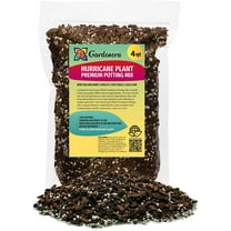 ⭐ PREMIUM Hurricane Plant Soil Blend - Customized to Meet Your Plant's Unique Needs by Gardenera - 4 Quart