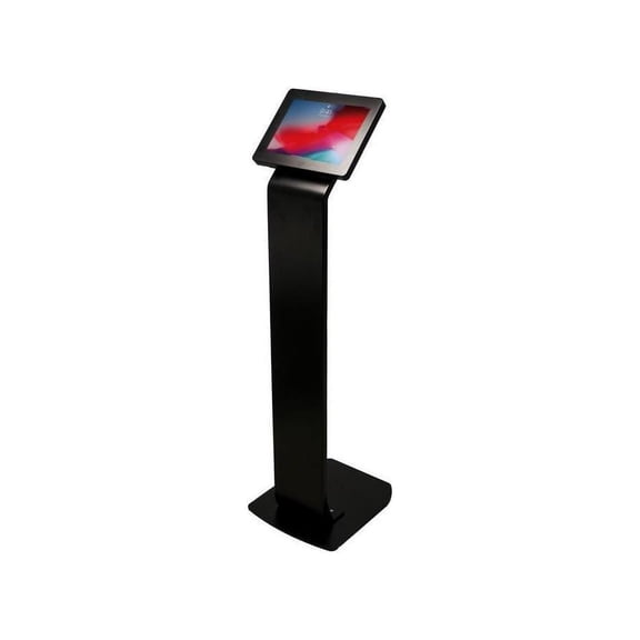 CTA Digital Premium Large Locking Floor Stand Kiosk Black PADPLSB