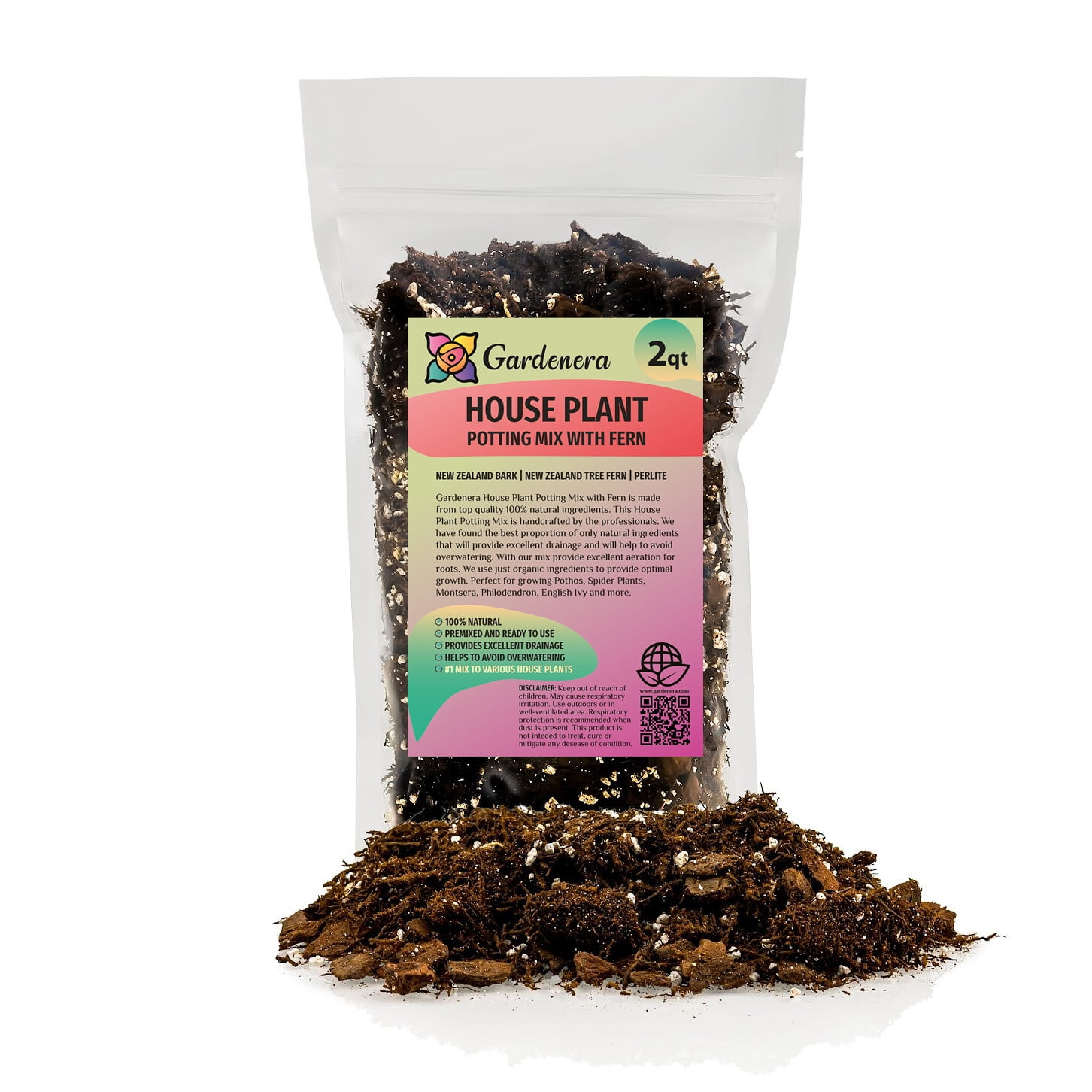 ⭐ Premium Organic Potting Soil, Succulent & Cactus Soil Mix, Fast