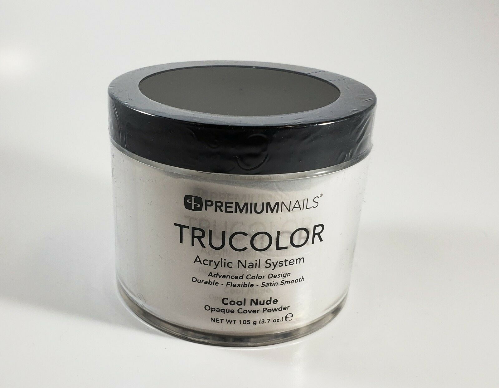 PREMIUM NAILS Trucolor Nail Color Powder 3.7 oz (105g) - COOL NUDE