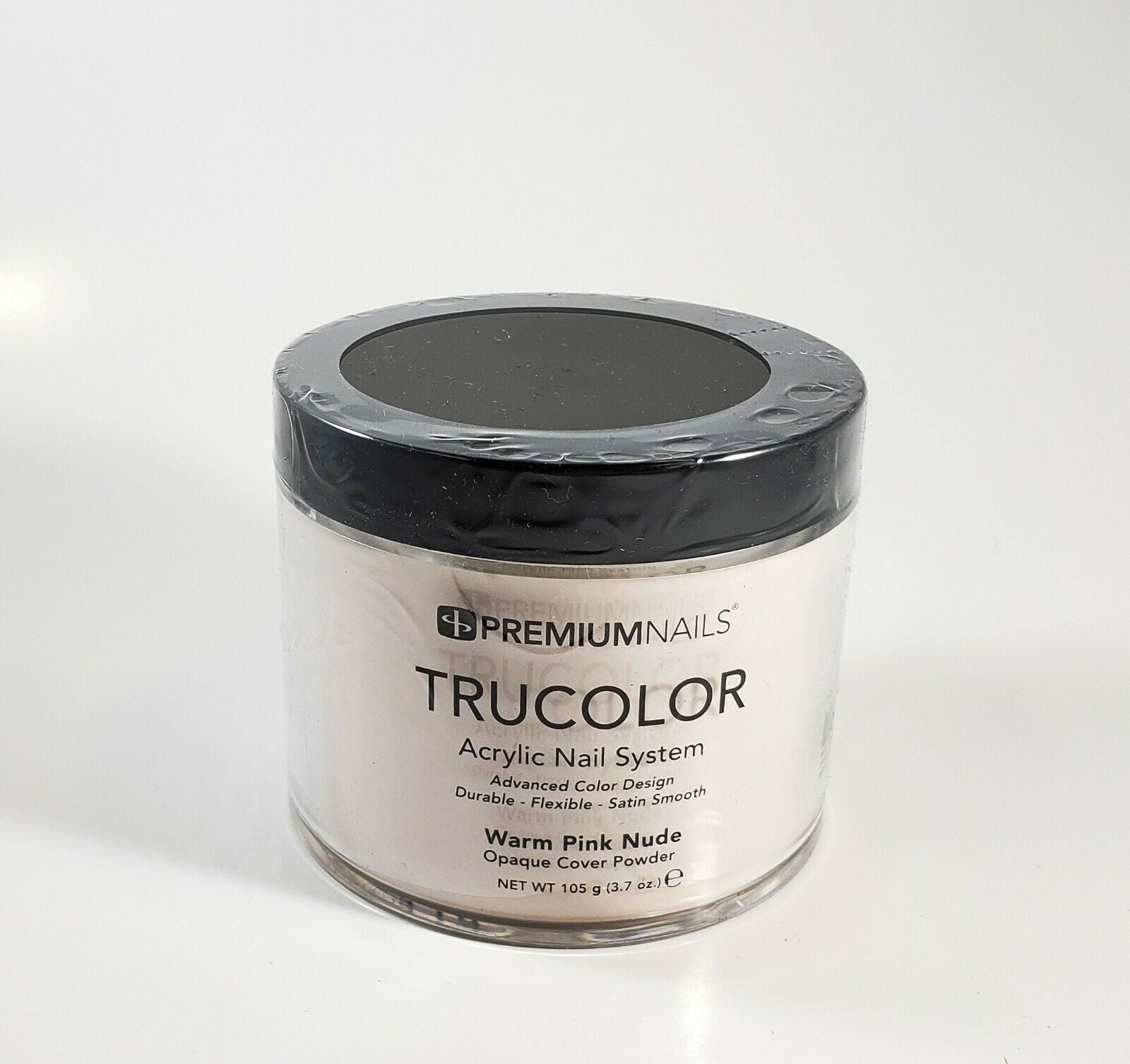 PREMIUM NAILS Trucolor Nail Color Powder 3.7 oz (105g) - WARM PINK NUDE