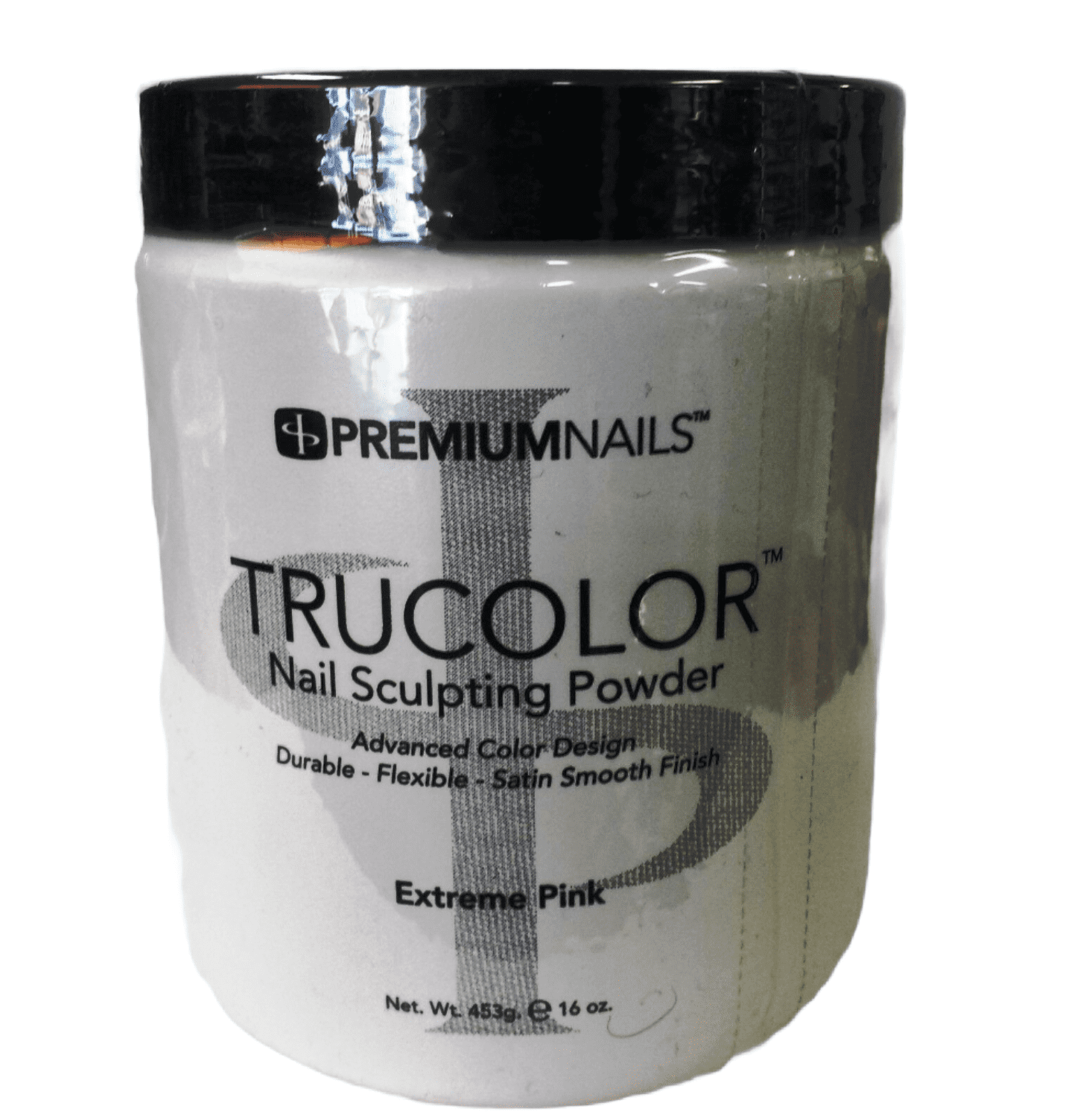 PREMIUM NAILS Trucolor Nail Sculpting Color Powder 16oz - Extreme PINK