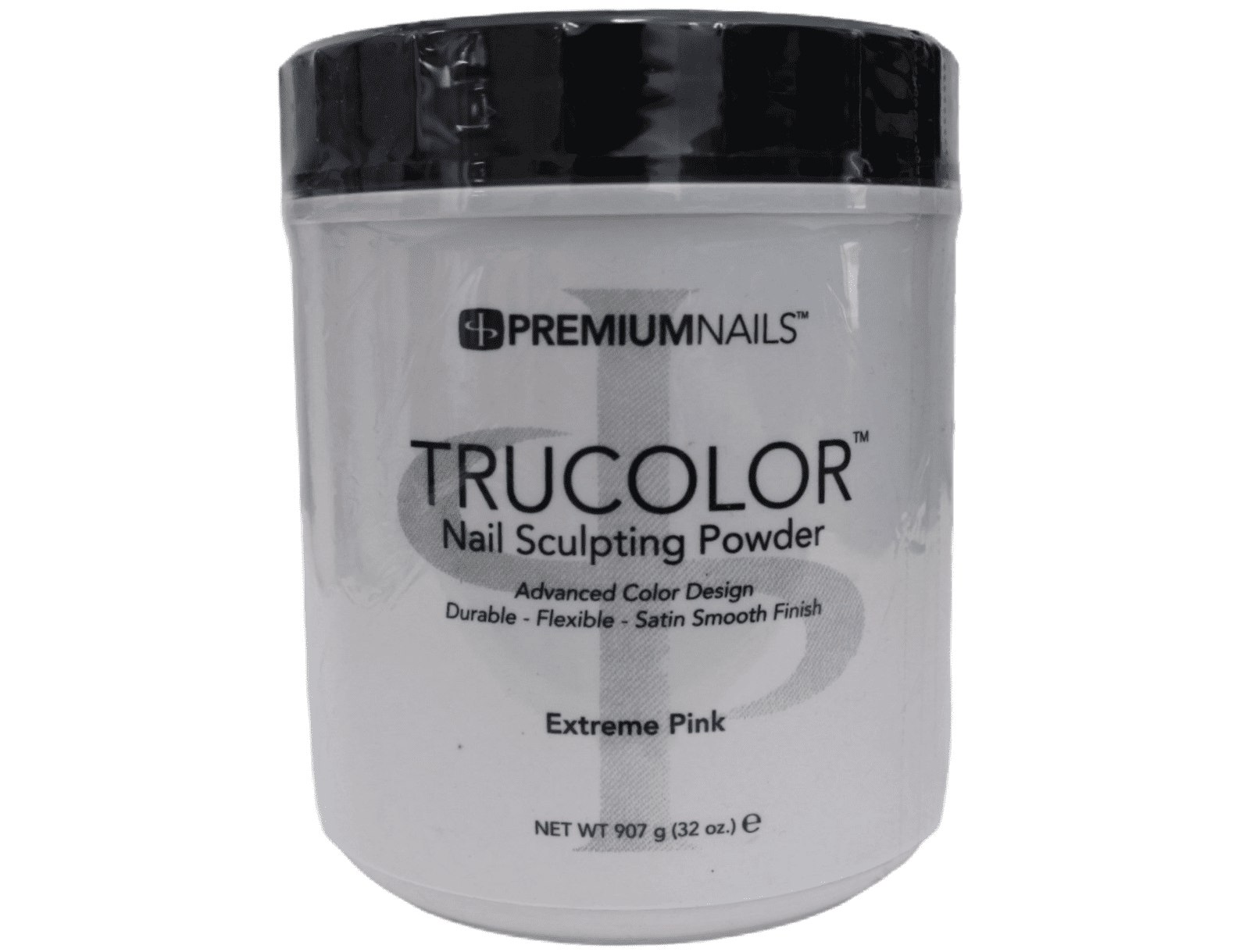 PREMIUM NAILS Trucolor Nail Sculpting Color Powder 32oz - Extreme PINK