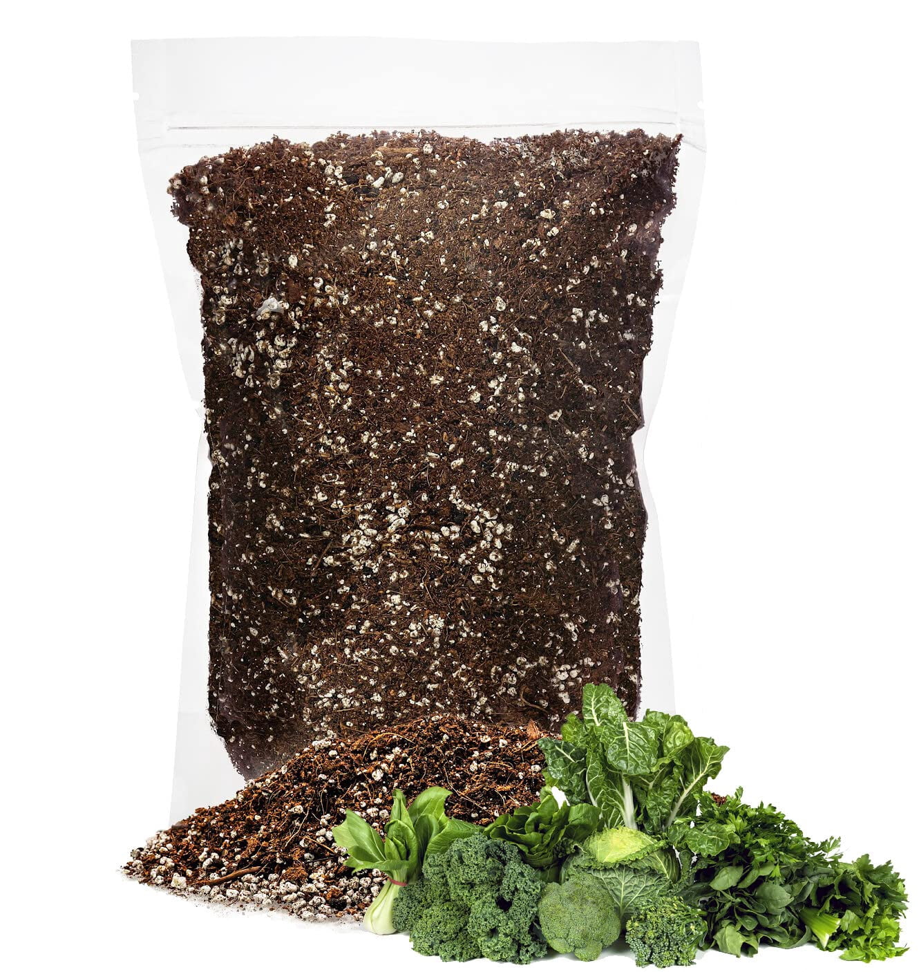 ⭐ PREMIUM Organic Potting Soil for Leafy Greens: The Key to a Thriving Garden by Gardenera Labs - 4 QUART