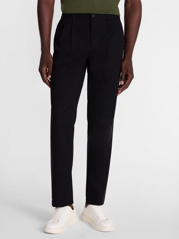 Men’s Premium Pleated Pants Straight Fit, Waist Sizes 28-48