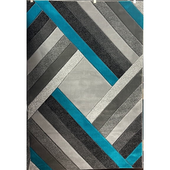 PREMIUM Rug Design 2314 - 5'2"x7'5", Turquoise