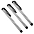 thumbnail image 1 of PREMIUM Stylus Compatible with Apple Samsung HP DELL Google Intel Nuc with Custom Capacitive Touch 3 Pack! (SILVER), 1 of 5