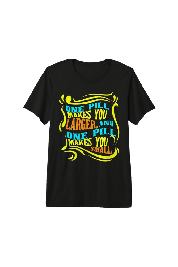 PREMIUM T-SHIRT - WHITE RABBIT BY GRACE SLICK