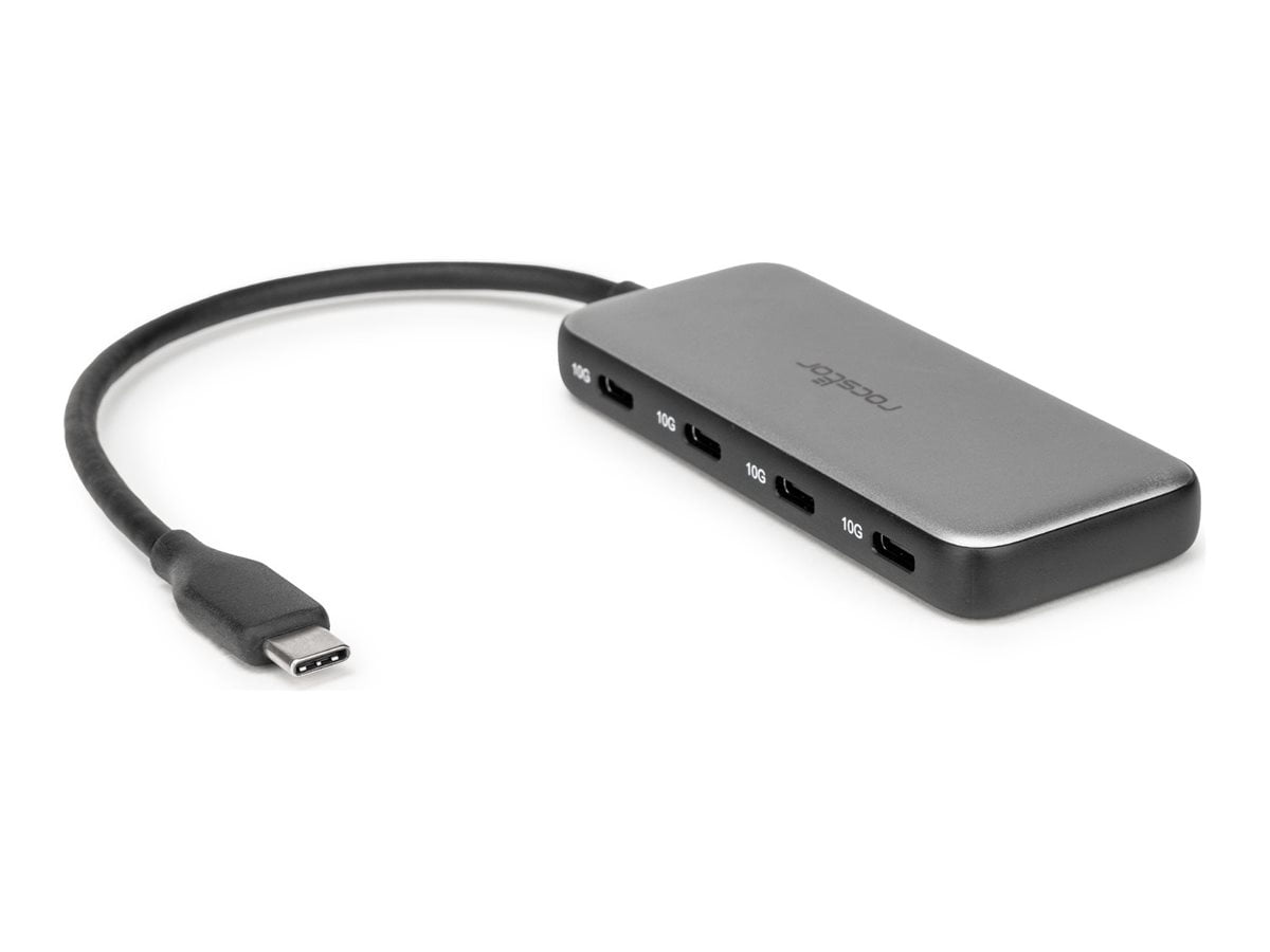 Rocstor Y10A317S1 Premium USB-C HUB - USB-C to Quad USB-C