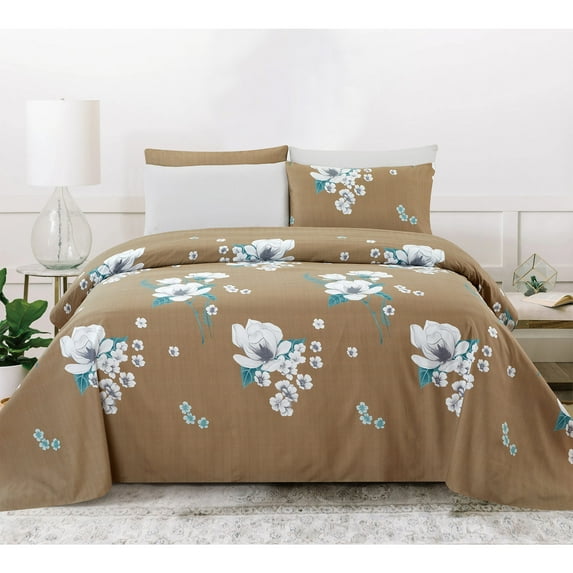 PREMIUS Wyatt Luxurious Wrinkle-Free Microfiber Sheet Set, Queen