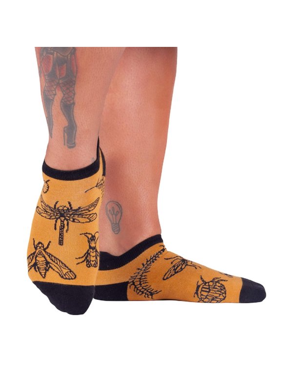 Creepy Crawlies Ankle Socks for Men & Women | Size 6-13